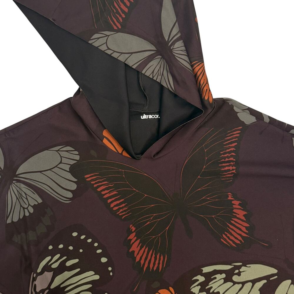 🦋 Ultracor Sparrow Monarch Hoodie - NWOT - Deep Purple Size S